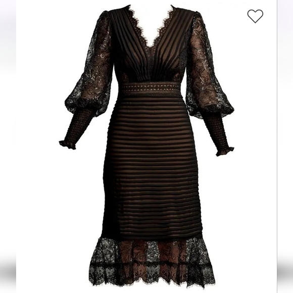 Tadashi Shoji Nyssa floral-lace dress - Picture 1 of 9